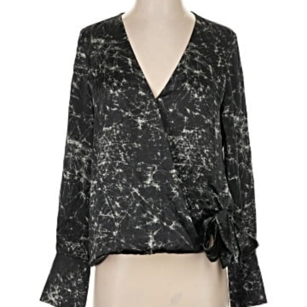 Go Silk Long sleeve silk top